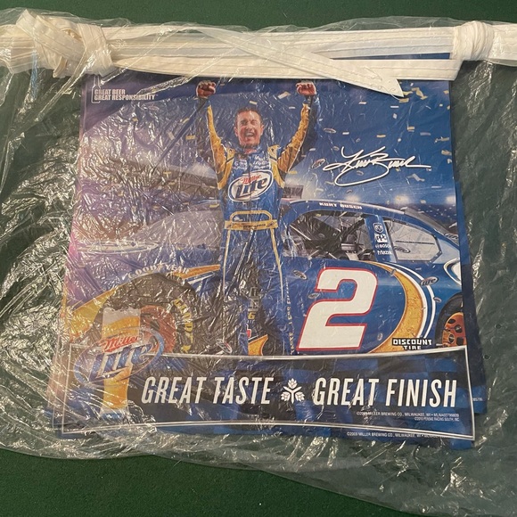 NASCAR Kurt Busch Miller Lite Banner - Picture 2 of 3